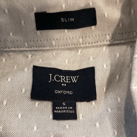 J.Crew Factory Oxford Slim fit button down. - Picture 2 of 3